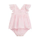Salome Rompers Cotton Pink Schiffli