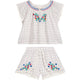 Perlane Baby Set Cream Cruise Checks