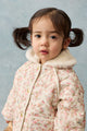 Jasmina Reversible Coat Cream Carnation Vale