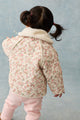 Jasmina Reversible Coat Cream Carnation Vale
