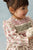 Saralinou Dress Printed Cream Pink Sorrel