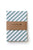 Fitted Sheet Stripes Stone Blue