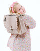 Caramel and Cie Petit Cartable Froufrous Cuivre Pailettes backpack