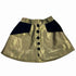 Denim Skirt Gold