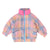 GOLDIE AND ACE Rainbow Gingham Reversible Jacket