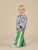Arlo Wide Leg Pant Fern Vanilla