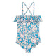 Jovana Bathing Suit Blue Mountain Avens
