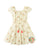 Avery Embroidered Dress With Bubble Sleeves