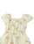 Avery Embroidered Dress With Bubble Sleeves