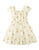 Avery Embroidered Dress With Bubble Sleeves