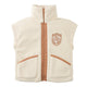Juno Gilet With Horse Badge and Patch Embroidery