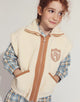 Juno Gilet With Horse Badge and Patch Embroidery