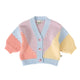 GOLDIE AND ACE  Colour Block Cardigan Blue, Pink