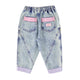 GOLDIE AND ACE Pastel Pop Nora Denim Pant