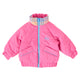 GOLDIE AND ACE Rainbow Gingham Reversible Jacket