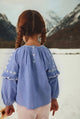 Irisa Blouse Blue Chambray
