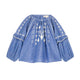 Irisa Blouse Blue Chambray