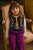 Flor Pants Corduroy Beetroot