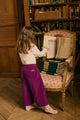 Flor Pants Corduroy Beetroot