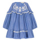 Orana Dress Blue Chambray