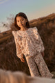 Bella Blouse Cream Carnation Vale