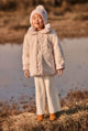 Dalila Reversible Coat Cream Carnation Vale