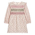 Saralina Dress Printed Cream Pink Sorrel