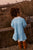 Ysee Dress Cotton Linen Baby Blue
