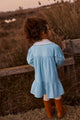 Ysee Dress Cotton Linen Baby Blue