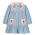 Ysee Dress Cotton Linen Baby Blue