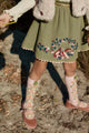 Cephee Skirt Double Gauze Khaki