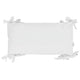 Cot Bumper Washed Stars Ecru