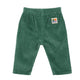 Velours Baby Pants Green