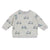 Bicycle Baby Sweater Grey