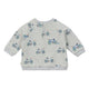 Bicycle Baby Sweater Grey