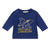 "Mangeurs De Pain" Baby T-Shirt Marine