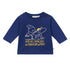 "Mangeurs De Pain" Baby T-Shirt Marine