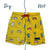 HOLLY AND BEAU Surf Swimshorts Yellow