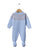 Jacquard Babygrow Soft Blue