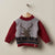 Knitted Reindeer Sweater Red