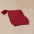 Knitted Balaclava Hat Red