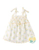 Katie Embroidered Tiered Dress With Tie Straps