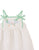 Aviana Embroidered Dress With Straps and Bows