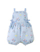Harvey All Over Print Bubble Playsuit With Rubbon Ties
