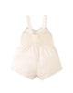 Genny Playsuit With Embroidered Bib
