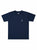Snack Time Tee White, Navy