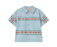 Roses Denim Shirt Light Wash Denim