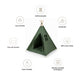 Forest Moon Teepee ( 5-7 day for delivery )