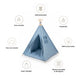 Sky Moon Teepee ( 5-7 days for delivery )