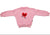 Heart Sweatshirt Pink
